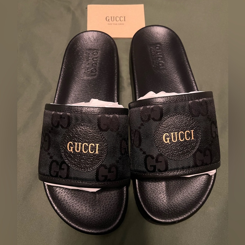 Gucci off the grid slides black